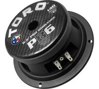 TORO TECH PB6, Altoparlante Componente Audio Mid-Bass Pro da 6,5" - Potenza 140 Watt RMS/70 Watt Programma Musicale, 8 Ohm, Bobina KSV Voice Coil da 1,5" (venduta come ciascuna)