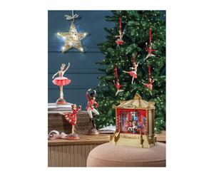 Toro TUTTI A TEATRO, teatro Boules de neige con luce led, musica, movimento continuo e timer, 22x11x23,5h cm TUTTI A TEATRO, teatro Boules de neige con luce led, musica, movimento continuo e timer, 22