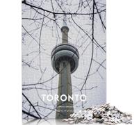 Toronto 2 Rompecabezas Para adultos da 1000 piezas, juego de bricolaje, rompecabezas Para Mujeres y niños adultos, 1000 piezas (75 x 50 cm)