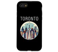 Toronto Canada scenario Art Deco Custodia per iPhone SE (2020) / 7 / 8