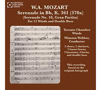 Toronto Chamber Winds - MOZART Serenade in Bb, K. 361, Gran Partita