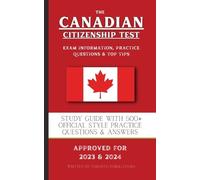Toronto Publications The Canadian Citizenship Test (Tascabile)