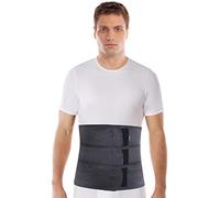 TOROS GROUP MANUFACTURE Fascia post operatoria-Fascia dopo parto-Fascia contentiva- Cintura- Pancera Addominale Per Compressione-Fascia Lombare elastica Altezza 31 cm Small Nero