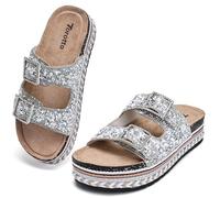 Torotto Pantofole da uomo, sandali piatti, scarpe estive per adulti, scarpe da lavoro, comode e classiche