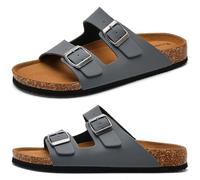 Torotto Pantofole da uomo, sandali piatti, scarpe estive per adulti, scarpe da lavoro, comode e classiche