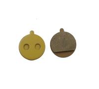 TorqCore 1/2/3 paia di pastiglie freno for scooter elettrico, adatte for KuGoo, M4 PRO Folding KickScooter Pinza a disco Parti ricambio pastiglie freno per monopattini elettrici(Gold 1pair)