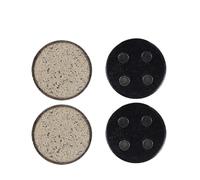 TorqCore 2 4 pezzi pastiglie freno monopattino elettrico, adatte for Xiaomi, M365 M365PRO dischi ruota posteriore piastre di attrito accessorio pastiglie freno per monopattini elettrici(365-4pcs)