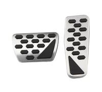 TorqCore Copertura pedale freno dell'auto, adatta for Jeep, Wrangler JL 2018-2021 AT Accessori for pedali automatici in acciaio inossidabile Lilmanta copertura del pedale della frizione