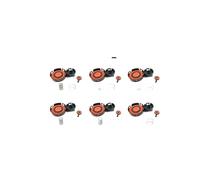 TorqCore Riparazione Del Coperchio Della Valvola PCV 2 6 10 Pezzi Membrana Adatto For Peugeot Citroen PSA Volvo Ford 1.6hdi 8v Coperchio valvola per sistema PCV(6 pcs)