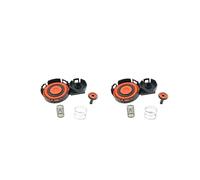 TorqCore Riparazione Del Coperchio Della Valvola PCV 2 6 10 Pezzi Membrana Adatto For Peugeot Citroen PSA Volvo Ford 1.6hdi 8v Coperchio valvola per sistema PCV(2 pcs)