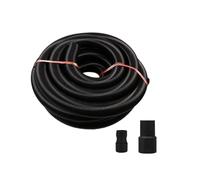 TorqCore Tubo flessibile for aspirapolvere, adatto for BF502 AS30 CB60 CB70 Diametro interno 40 mm 48 38 EVA nero Connettore ABS tubo flessibile per aspirapolvere