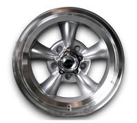 Torque Thrust Stile Cerchi IN Metallo Leggero Argento per Ford Ltd 8x15 Et 0