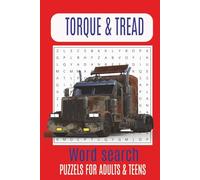 Torque & Tread: Trucks word Search Book For Adults, Senior, Puzzles Book For Anxiety Relief And ... 50+ puzzels Gift for Vacations, Holidays