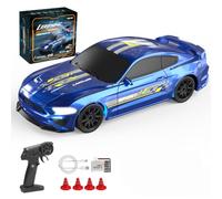 Torquino 1/43 Scala Mini RC Drift Car, 2.4GHz Full-proporzionale RC veicolo elettrico Racing Car con luci a LED, regalo veicolo per adulti (versione RTR)