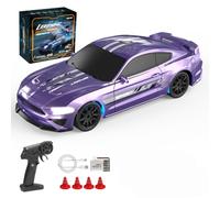 Torquino 1/43 Scala Mini RC Drift Car, 2.4GHz Full-proporzionale RC veicolo elettrico Racing Car con luci a LED, regalo veicolo per adulti (versione RTR)