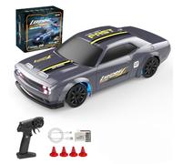 Torquino 1/43 Scala Mini RC Drift Car, 2.4GHz Full-proporzionale RC veicolo elettrico Racing Car con luci a LED, regalo veicolo per adulti (versione RTR)