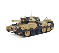 Torquino Carro armato RC in scala 1/16, 2.4G British Crusader RC modello militare serbatoio con sistema suono/luce/fumo, modalità a doppia velocità, simulazione di rinculo, regalo per gli amanti dei