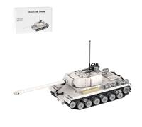 Torquino IS-2 Set di blocchi di costruzione del carro armato principale, kit di modellini per veicoli militari della seconda guerra mondiale, modello dell'esercito da collezione per adulti, 774 pezzi