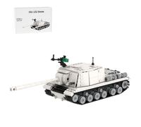 Torquino ISU-152 - Set di blocchi da costruzione, kit per modellini di carri armati da battaglia principale, set da costruzione per veicoli militari della seconda guerra mondiale, modello da