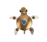 Torquino Puzzle 3D in metallo per adulti, 3D Steampunk meccanico tartaruga modello di organismo marino, puzzle fai da te in metallo, ornamenti creativi da scrivania fai da te (100 pezzi)