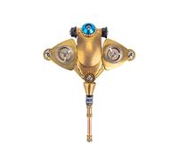 Torquino Puzzle 3D in metallo per adulti, kit di organizzazione marina 3D Steampunk, modellino meccanico steampunk, puzzle fai da te in metallo, ornamenti creativi da scrivania fai da te (100 pezzi)
