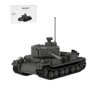 Torquino VK4501P - Kit di costruzione per carro armato principale, kit di costruzione per veicoli militari, modello dell'esercito da collezione per adulti, 633 pezzi