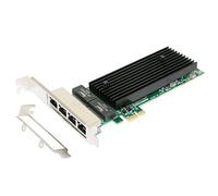 TORR 4 porte PCIE X1 1000M PCIe Gigabit Ethernet Dual Port RJ45 Chip di scheda di rete LAN per rete 82576EB (4 porte)