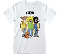 torr Freak Brothers Unisex Adult Circle T-Shirt White L