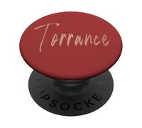 Torrance California Vintage design elegante PopSockets PopGrip Adesivo