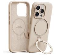 TORRAS Ostand Spin Fusion per iPhone 16 Pro Max Custodia in silicone per Magsafe con supporto magnetico a 360°, custodia protettiva per iPhone 16 Max, con assorbimento degli urti, antigraffio