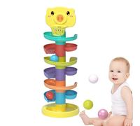 Torre a Sfera - Torre per Caduta a Sfera, Giocattolo rampa a Sfera turbinante | Torre a Pallone da Bambino impilabile colorato, Gioco Divertente per Bambini per Bambini, Giocattolo di svilu
