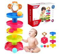 Torre a spirale Woopie per bambini con pista per palle e 3 palline