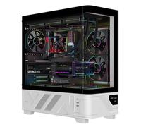 Torre ATX Itek NETRON CURVED Bianca RGB Vetro Temperato Gaming
