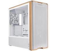 Lian Li Lancool LAN217W computer case Midi Tower Bianco, Legno