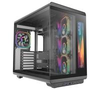 Torre ATX Mars Gaming MC-REVMAX Schermo IPS 11.8 4 Ventole ARGB Vetro Panoramico