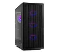 Torre ATX Nox Infinity IOTA Mesh ARGB Nero 4x120 mm Vetro Temperato