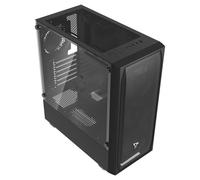 Torre ATX Savio Noctis Flow Cube Vetro Temperato USB-C Gestione Cavi