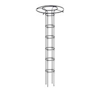 Torre da arrampicata per esterni - Telaio decorativo verticale da giardino, supporto per fiori durevole | elegante struttura in metallo - un robusto telaio per la crescita delle verdure e la