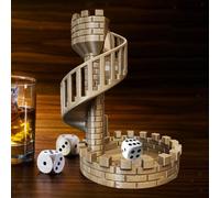 Torre dei dadi con ornamenti per vassoi Gioco di ruolo per e Dragon RPG