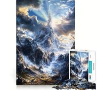 Torre del Mago Puzzle da 1000 pezzi per adulti Gioco di problem solving Taglio di qualità professionale Attività rilassante di gruppo al chiuso (38x26cm)