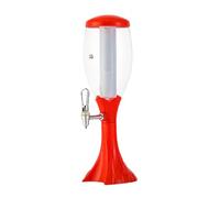 Torre di birra - Dispenser di bevande con rubinetto e tubo del ghiaccio | Distributore di liquori | Dispenser di bevande Margarita Tower | Distributore di bevande | Distributore di bevande per feste |