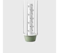 Torre Di Coltivazione Idroponica A Strati/LED E Timer, Torre Verticale Da Giardino For Interni For Erbe Aromatiche, Verdure, Kit Di Coltivazione Senza Suolo Con Pompa, Estetica Salvaspazio(6-Layer)
