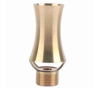 Torre di Ghiaccio in Ottone Cedar Cedar Acqua Ugello Fontana Spray Sprinkler Head Dureble Regolable Ugello per stagni e fontane Easy Installazione con Tubo e Pompa (Sistema di 6 Minuti di 4 Minuti)