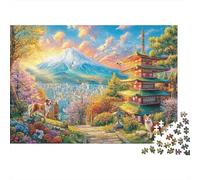 Torre di Tokyo Puzzle 1000 Pezzi, Jigsaw Puzzle Ad Alta Difficoltà Regali Per Adulti E Adolescenti, Home Giochi 52x38cm/1000pcs