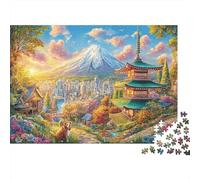 Torre di Tokyo Puzzle 1000 Pezzi, Jigsaw Puzzle Ad Alta Difficoltà Regali Per Adulti E Adolescenti, Home Giochi 52x38cm/1000pcs