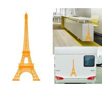 Torre Eiffel, Adesivo In Vinile Tagliato