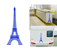 Torre Eiffel, Adesivo In Vinile Tagliato