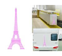 Torre Eiffel, Adesivo In Vinile Tagliato