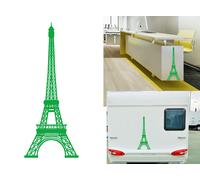Torre Eiffel, Adesivo In Vinile Tagliato