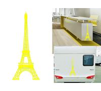 Torre Eiffel, Adesivo In Vinile Tagliato